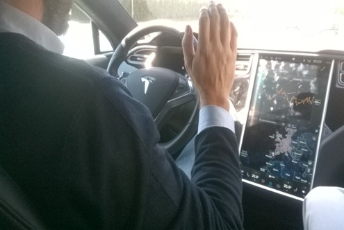 Probando el Autopilot del Tesla